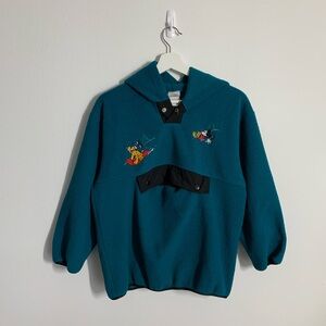 Vintage Disney Mickey fleece hoodie
